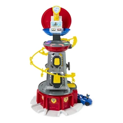 5 Paw Patrol Mighty Pups Super Paws Lookout Tower Playset Con Luci E Suoni